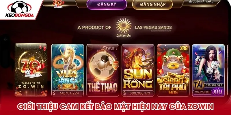 Giới thiệu cam kết bảo mật hiện nay của Zowin